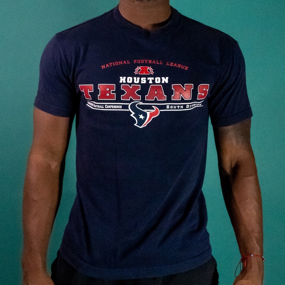 Navy Blue Houston Texans Tee